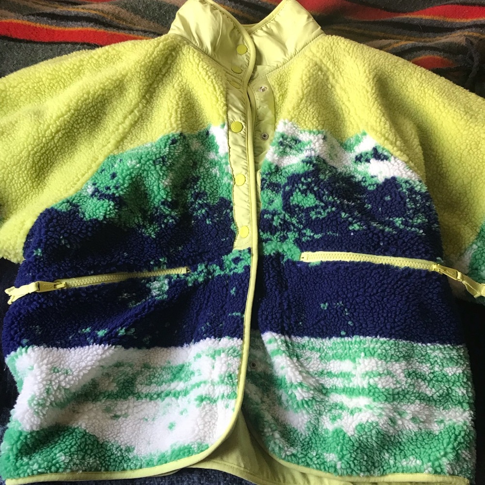 Free People Hit The Slopes Printed Jacket